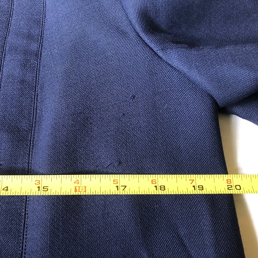 Givenchy Unlined Coat - Navy - Picture 8 of 9